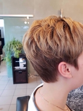 Pixicut mit hellen Highlights